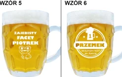 Kufel do Piwa z grawerem - prezent na Dzień Chłopaka