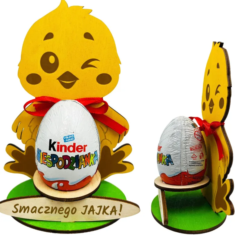 Kurczak Wielkanocny na Jajko - Prezent na Wielkanoc dla dzieci