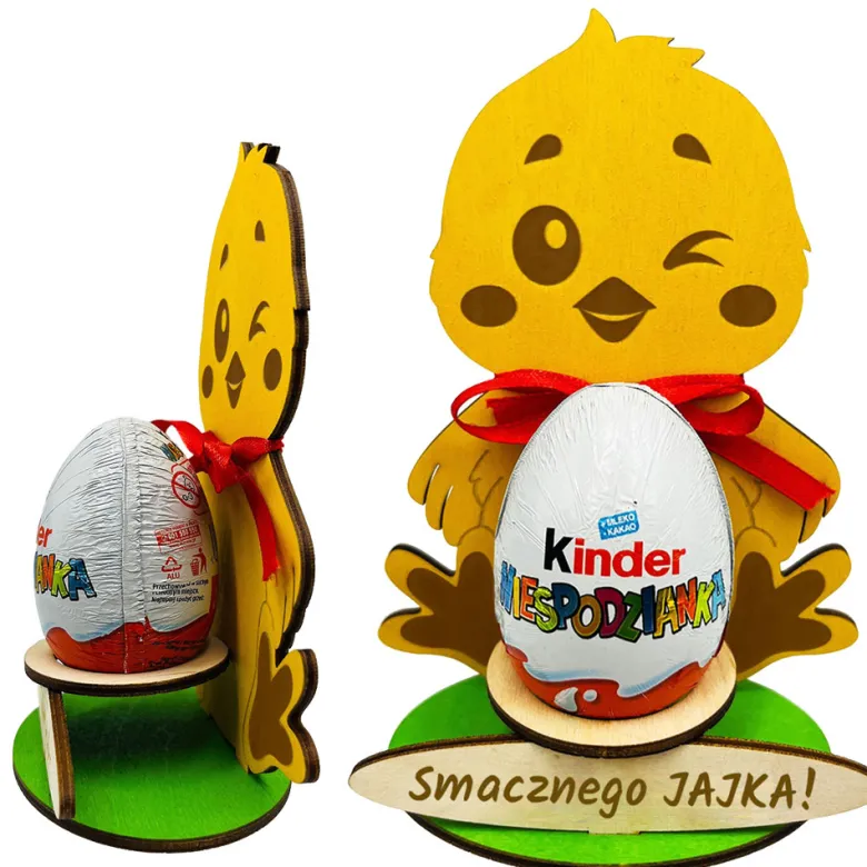 Kurczak Wielkanocny na Jajko - Prezent na Wielkanoc dla dzieci