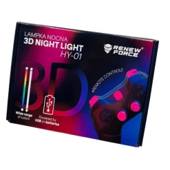 Lampka Gracza Pad z Imieniem - Prezent dla Chłopca 4 5 6 7 8 9 10 11 12 13 14 lat Dziecka na Urodziny Święta