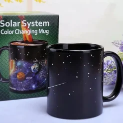 Magiczny kubek - Układ Słoneczny - prezent dla fana kosmosu astronauty