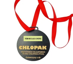 Medal Bajeczny Chłopak - prezent na Dzień Chłopaka do szkoły przedszkola
