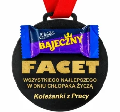 Medal Bajeczny Facet - prezent na Dzień Chłopaka dla Kolegi z Pracy Szkoły