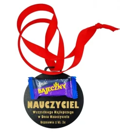 Medal Bajeczny Nauczyciel - prezent na Dzień Nauczyciela