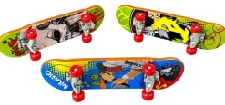 Mini Deskorolka na Palce Fingerboard + Życzenia - Prezent na Dzień Chłopaka do Szkoły Przedszkola Klasy