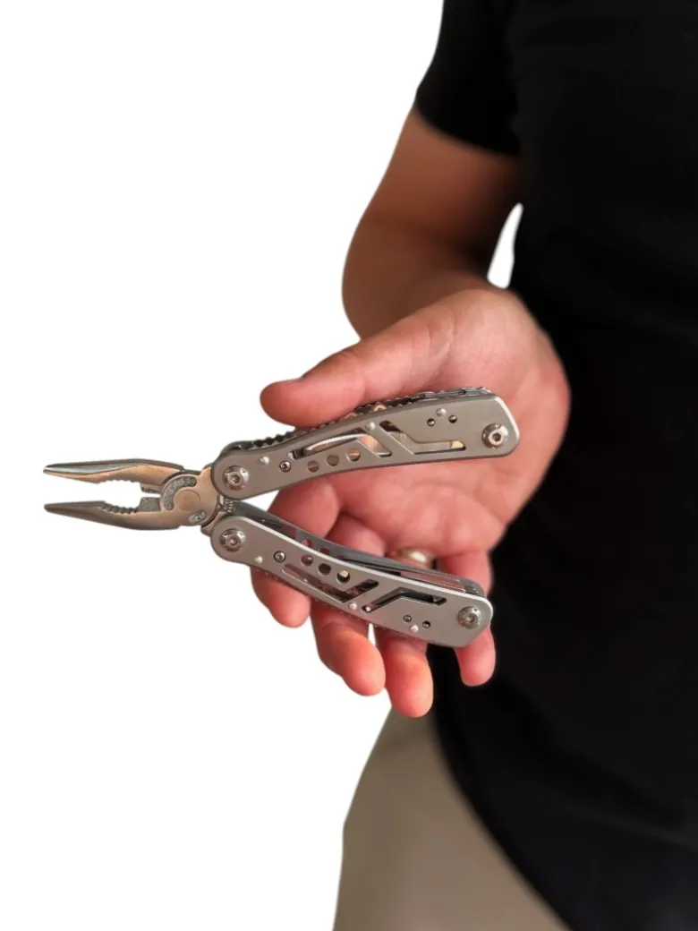 Multitool 13w1 z Grawerem - Prezent dla Męża Taty Chłopaka Teścia Syna na Święta Narzędzie Wielofunkcyjne