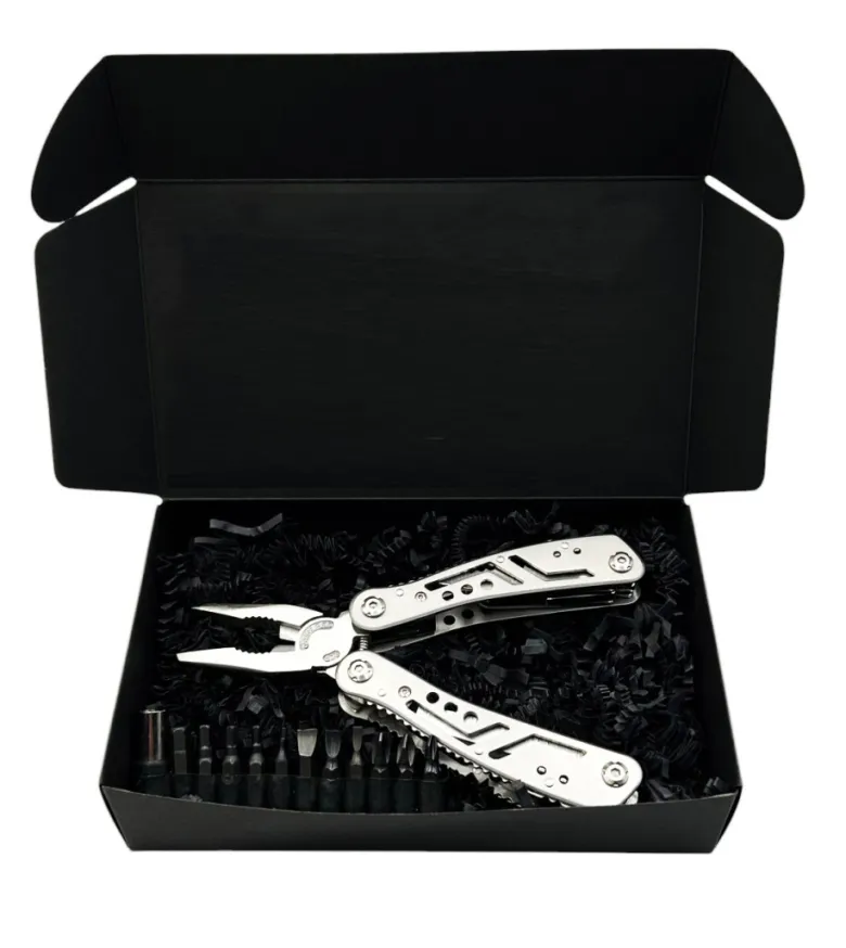 Multitool 13w1 z Grawerem - Prezent dla Męża Taty Chłopaka Teścia Syna na Święta Narzędzie Wielofunkcyjne