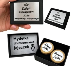 Mydełka Do Pucowania Jajeczek - Śmieszny Prezent na Dzień Chłopaka dla Kolegów z Pracy Szkoły Praca Szkoła