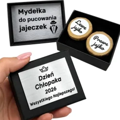 Mydełka Do Pucowania Jajeczek - Śmieszny Prezent na Dzień Chłopaka dla Kolegów z Pracy Szkoły Praca Szkoła
