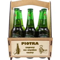 Nosidło na Piwo z Grawerem - prezent dla faceta chłopaka męża na urodziny święta