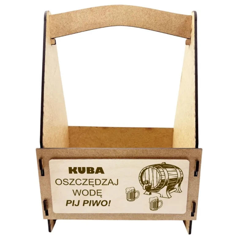Nosidło na Piwo z Grawerem - prezent dla faceta chłopaka męża na urodziny święta