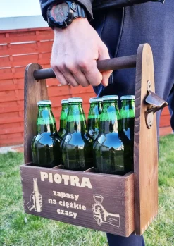 Nosidło na Piwo z grawerem - prezent dla chłopaka męża na święta