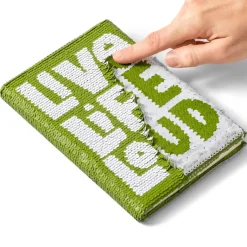Notes z cekinami LIVE LIFE LOUD