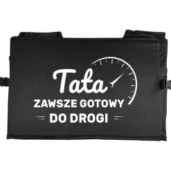 Organizer do Bagażnika Tata Zawsze Gotowy do Drogi - Prezent dla Taty na Dzień Ojca Święta Urodziny
