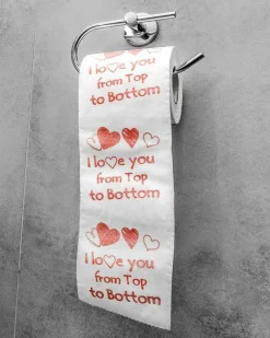 Papier toaletowy I LOVE YOU XL