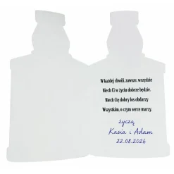 Personalizowana Kartka Urodzinowa Whisky - Prezent na 18 40 50 60 Urodziny dla Faceta Mężczyzny Chłopaka Taty