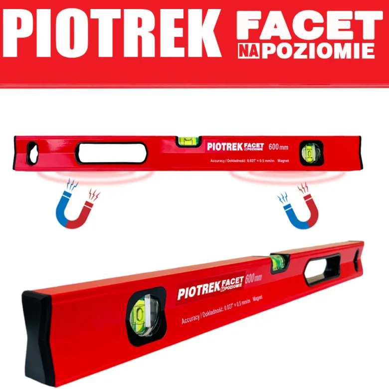 Personalizowana Poziomica z magnesem - prezent dla chłopaka męża faceta taty dziadka