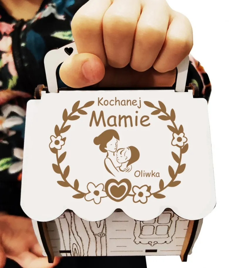Personalizowana Słodka Chatka dla Mamy - prezent na Dzień Matki