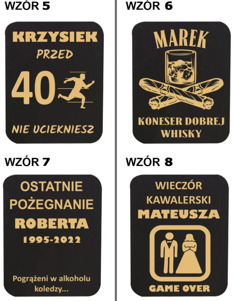 Personalizowany Barek Kanister - prezent na urodziny dla faceta