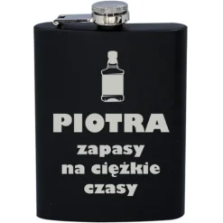 Piersiówka z Grawerem - prezent dla chłopaka męża taty na Święta