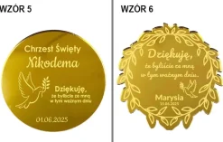Podziękowanie dla Gości Chrzest Roczek Magnes - Podziękowania dla Gości