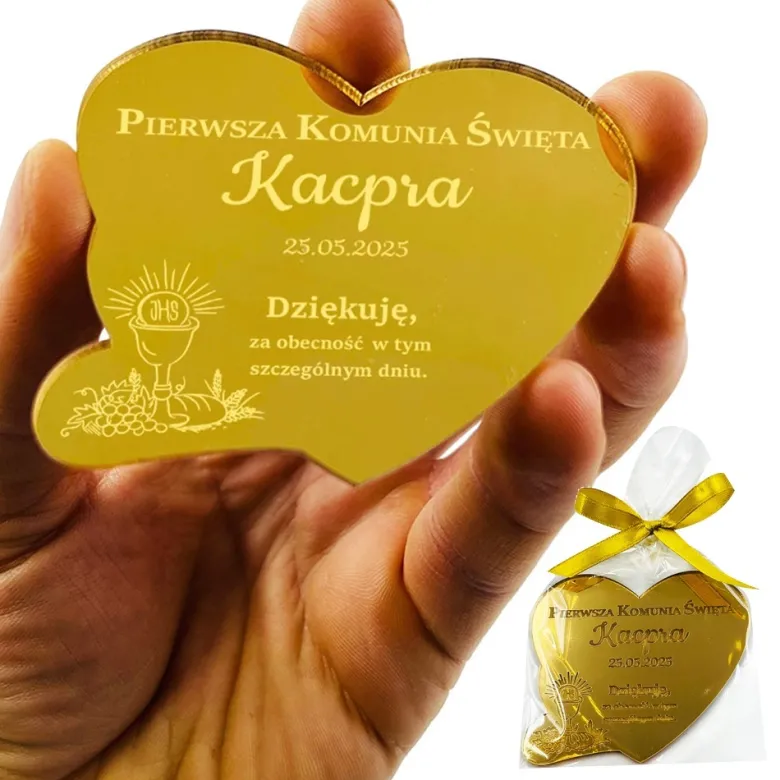 Podziękowanie dla Gości Komunia Magnes - Podziękowania dla Gości