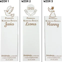 Podziękowanie dla Gości Komunia - Upominek Podziękowania dla Gości