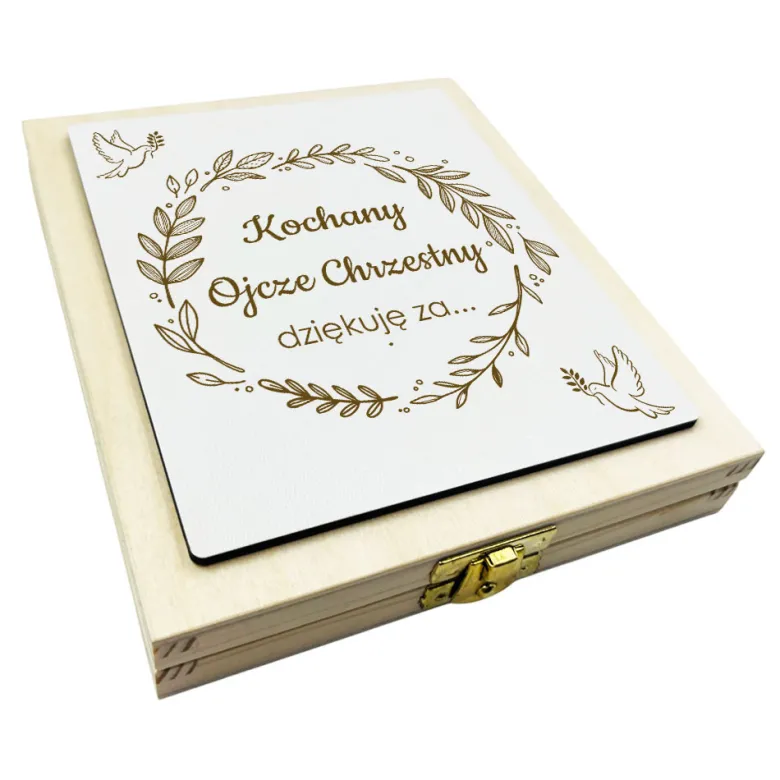 Podziękowanie dla Rodziców Chrzestnych Komunia - prezent dla Matki Chrzestnej Ojca Chrzestnego