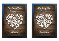 Podziękowanie dla taty 21x30 cm - prezent na Dzień Ojca