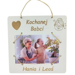 Ramka na zdjęcia - prezent dla babci i dziadka