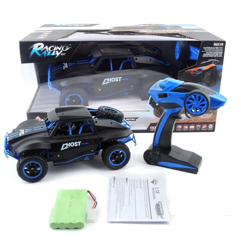 Samochód RC Racing Rally 2.4Ghz 4WD czarny 1:18