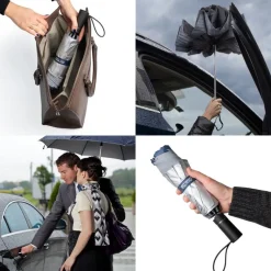 Securella - Odwrócony Parasol z Odblaskiem