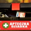 Skrzynka, apteczka pierwszej pomocy na alkohol