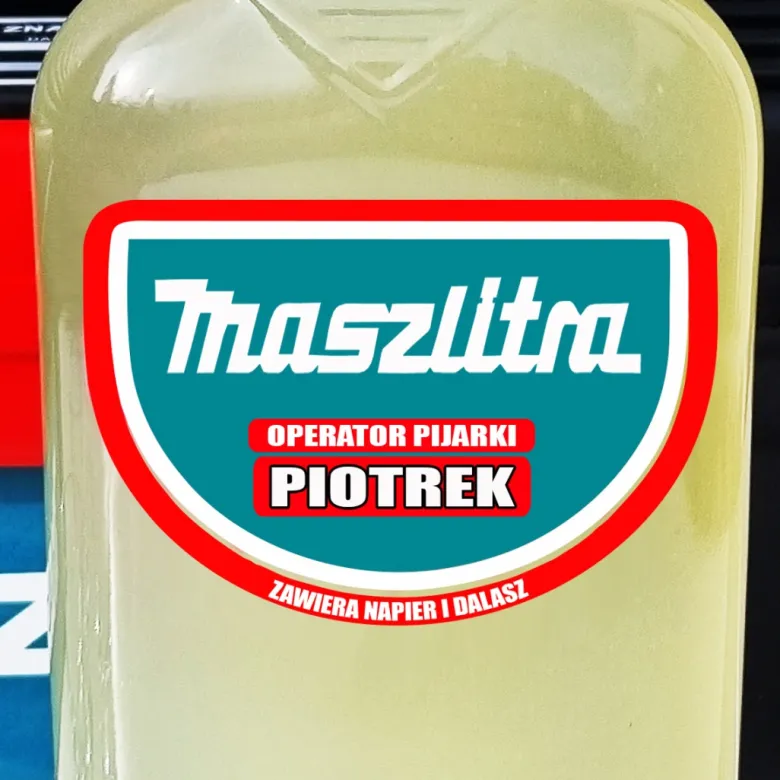 Skrzynka MaszLitra - Zestaw imprezowy prezent dla budowlańca mechanika