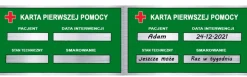 Skrzynka na alkohol Apteczka Pierwszej Pomocy walizka