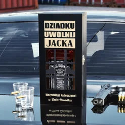 Skrzynka na alkohol dla Dziadka - prezent na Dzień Babci i Dziadka Urodziny Święta