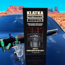 Skrzynka na alkohol - śmieszny prezent na Wieczór Kawalerski