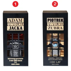 Skrzynka na alkohol - prezent na 18 30 40 50 60 70 urodziny dla faceta chłopaka mężczyzny
