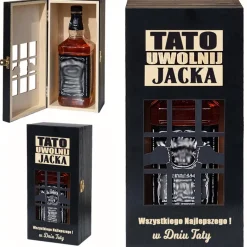 Skrzynka na Jack'a - prezent dla Taty na Dzień Ojca Urodziny Święta