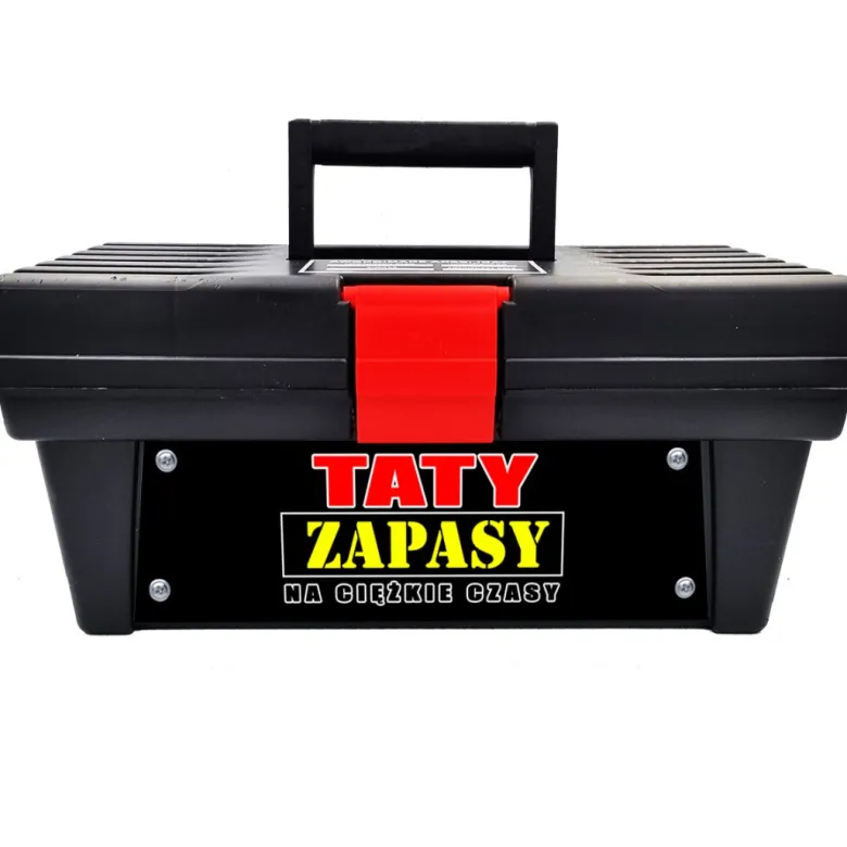Skrzynka Taty zapasy na ciężkie czasy - prezent na Dzień Ojca