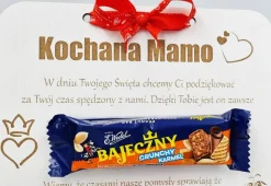 Słodka Tabliczka na Dzień Mamy - Biała