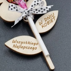 Słodki Kwiatek - prezent na Dzień Kobiet dla dziewczynek szkoła przedszkole