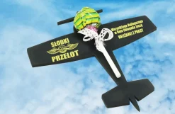 Słodki Samolot - prezent na Dzień Chłopaka do szkoły przedszkola dla chłopca 4 5 6 7 8 lat