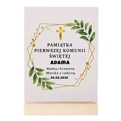 Statuetka Prezent na Komunię Świętą - Pamiątka Pierwszej Komunii Świętej dla Chłopca Dziewczynki
