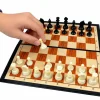 Szachy Magnetyczne + Życzenia - Prezent na Dzień Chłopaka do Szkoły Pracy Przedszkola Klasy dla Kolegów Chłopców