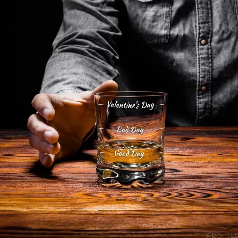 Szklanka do whisky Valentine's Day