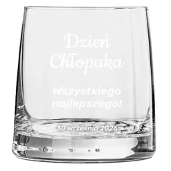 Szklanka do Whisky z grawerem - prezent na Dzień Chłopaka dla kolegi z pracy