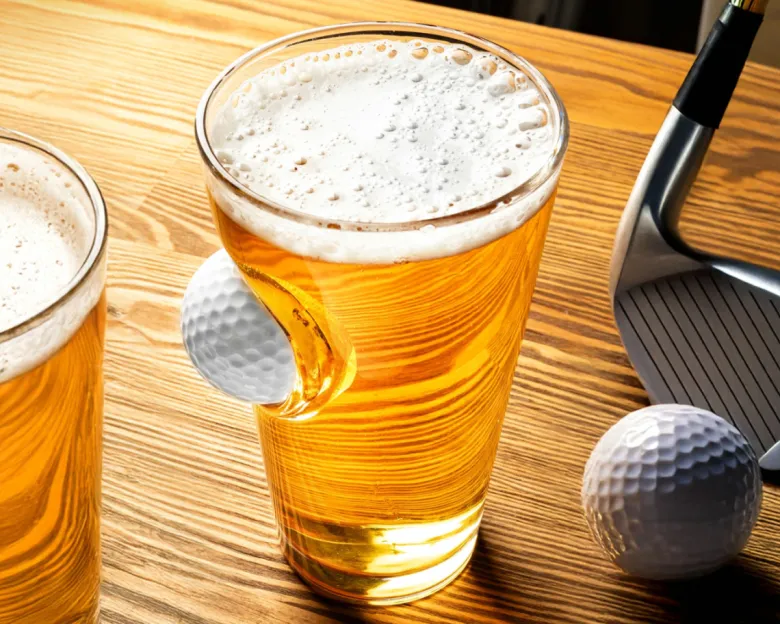 Szklanka PIŁKA GOLFOWA - UWIĘZIONA W SZKLE