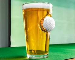 Szklanka PIŁKA GOLFOWA - UWIĘZIONA W SZKLE