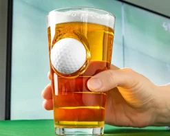 Szklanka PIŁKA GOLFOWA - UWIĘZIONA W SZKLE